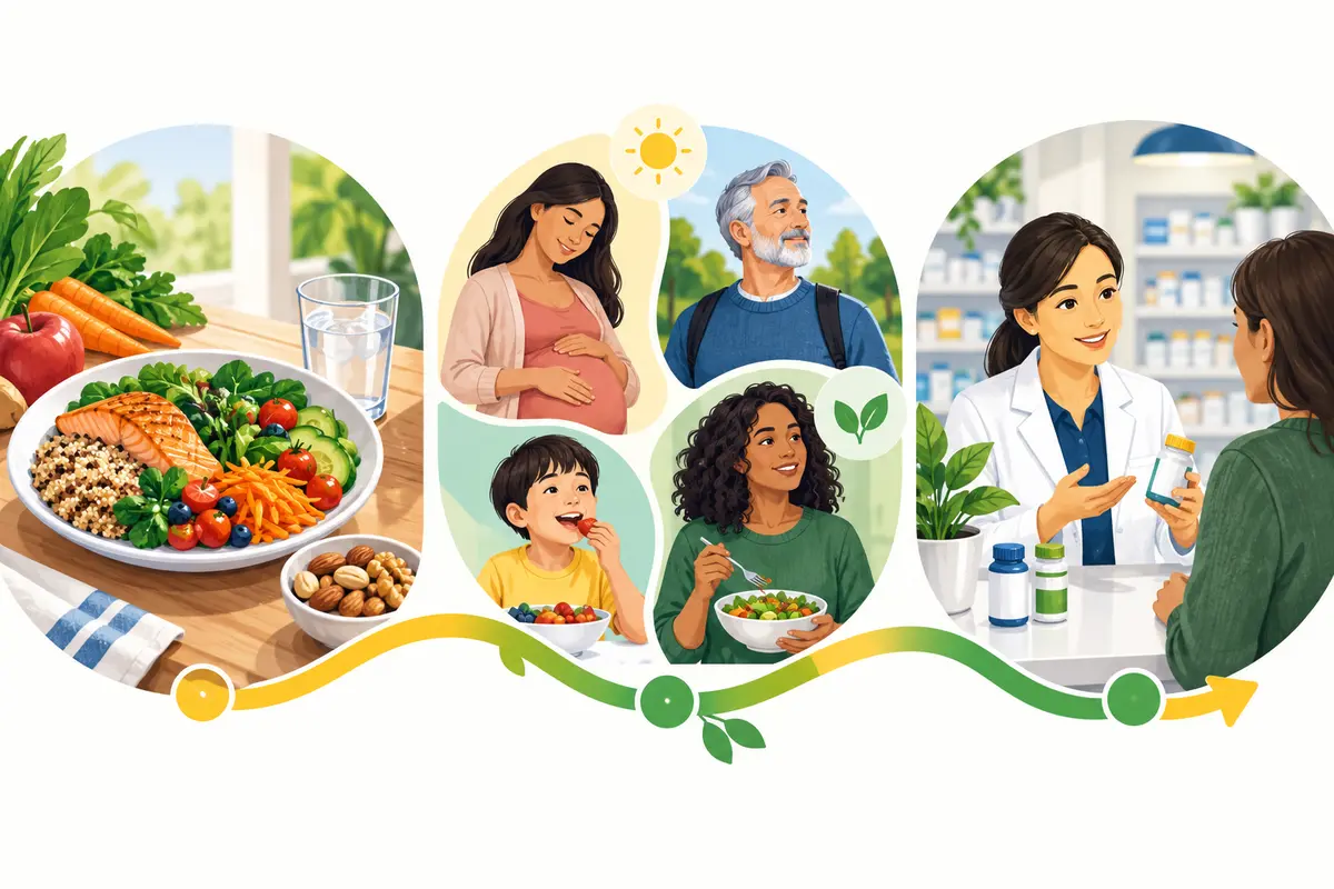 A food-first pathway through personal circumstances to a pharmacist conversation